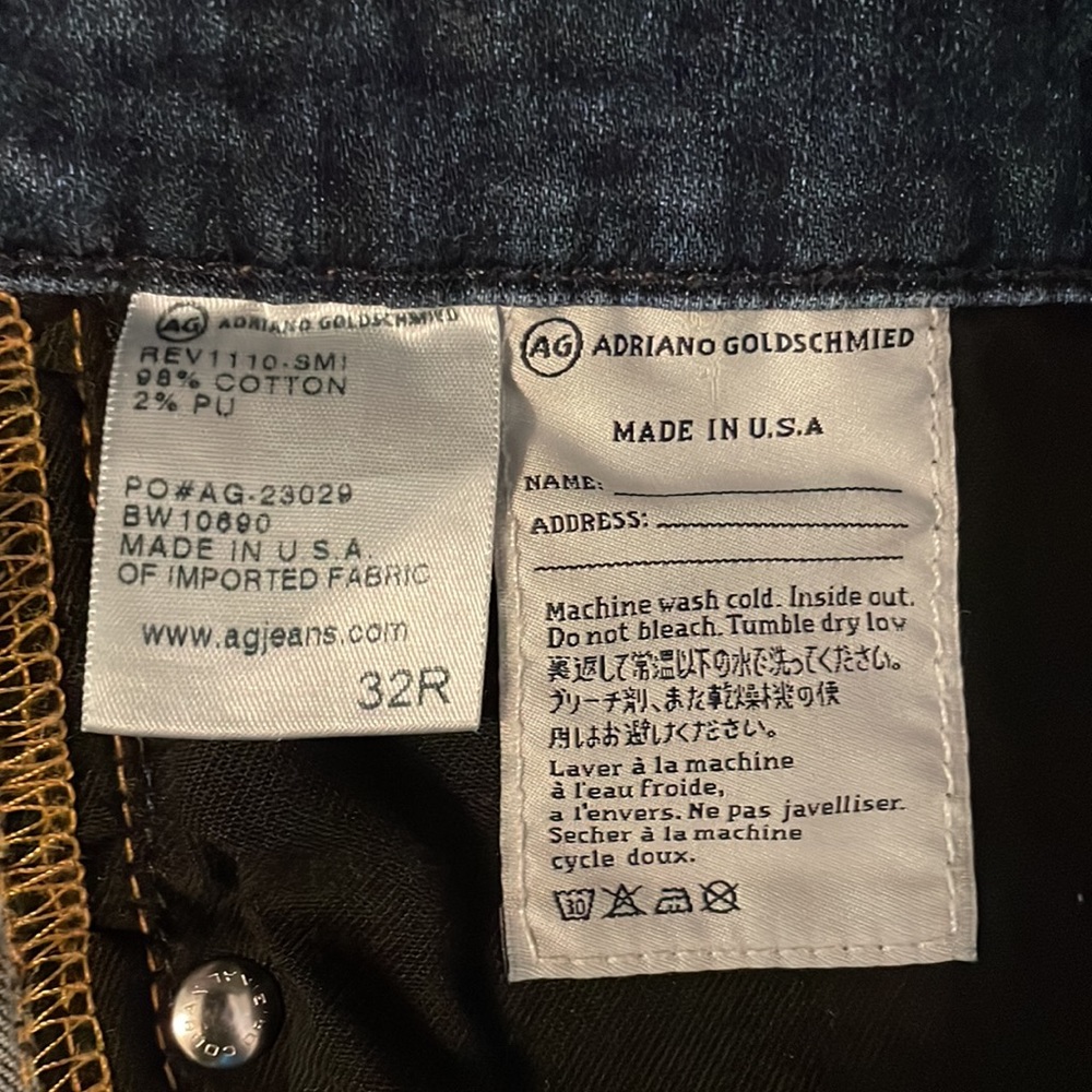 AG Adriano Goldschmied The Stilt Cigarette Leg Skinny - Women’s 32R (US … - Picture 11 of 12